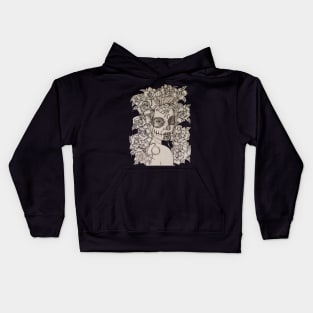 Day of the Dead with Moko Kids Hoodie